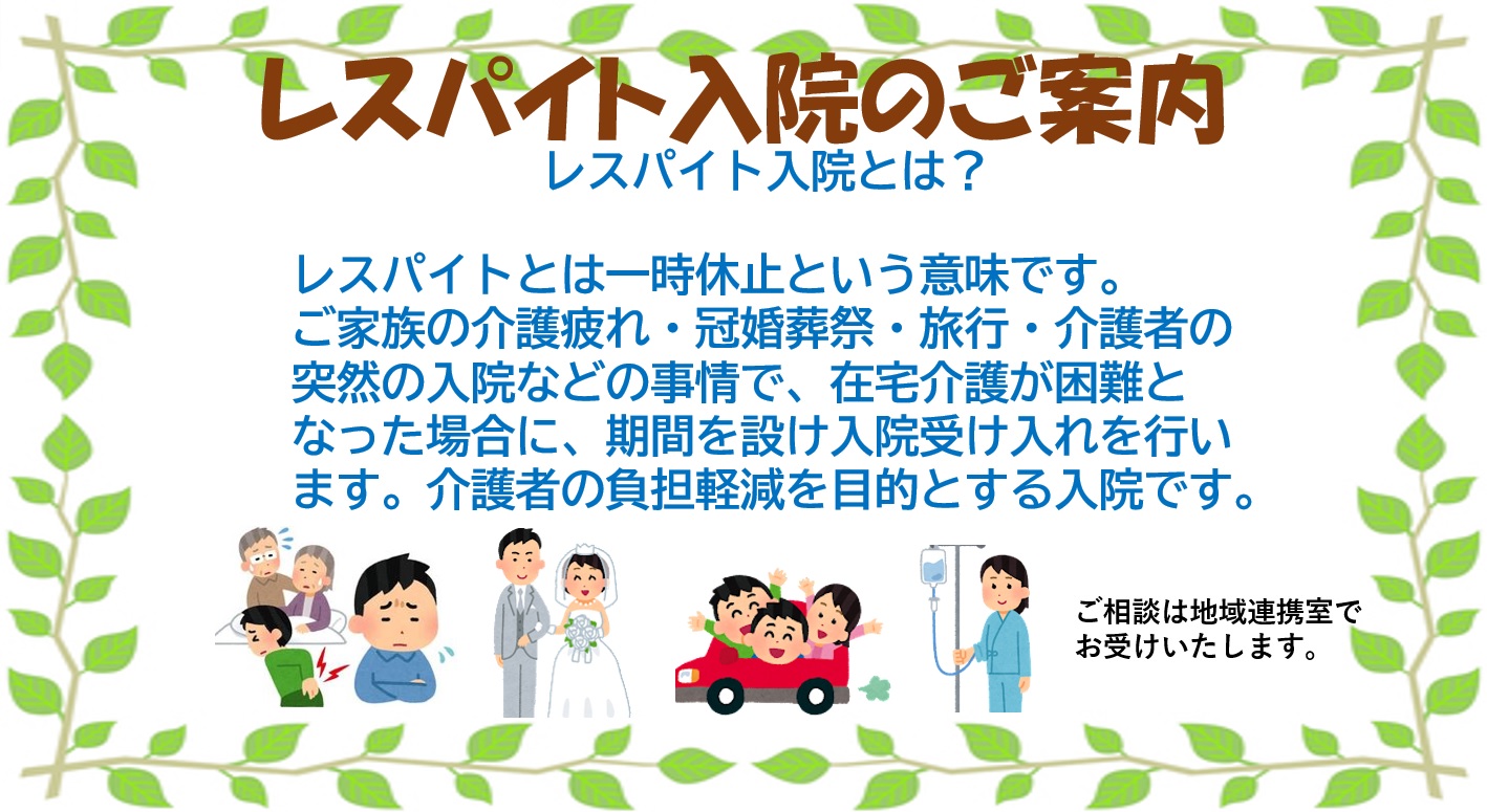 レスパイトの説明